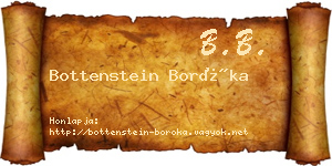 Bottenstein Boróka névjegykártya
